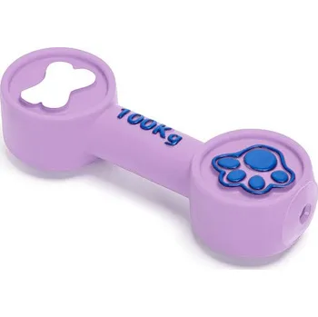 Hračka pro psa Vinylová činka Nobleza pro psa - 15,2 cm Barva: Fialová