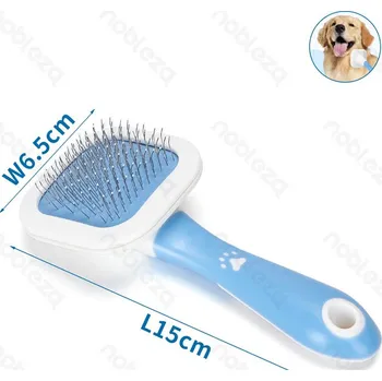 Kartáč pro zvířata Drátěný kartáč Nobleza s 360° otočnou hlavou 6,5 cm