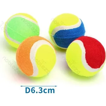 Hračka pro psa Nobleza Gumový míček pro psa Tennis - 6,3 cm Barva: Červená