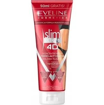 Zeštíhlující přípravek Eveline Cosmetics Slim Extreme 4D 250 ml termoaktivní zeštíhlující sérum