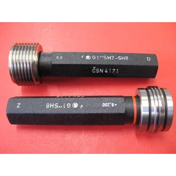 Mezní závitový trn pro trubkový závit G 1 1/8"-SH8 CSN 254050