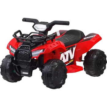 Dětská tříkolka Tomido dětská elektrická čtyřkolka Storm červená