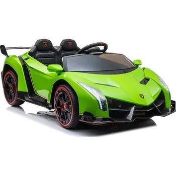 Dětské elektrovozidlo Dětské elektrické autíčko Lamborghini Veneno zelené