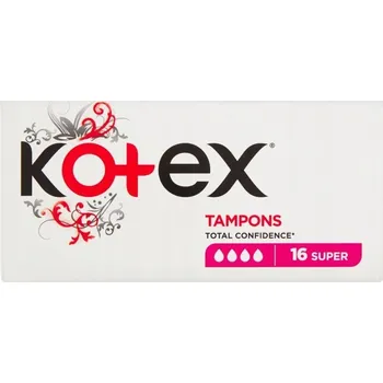 Kotex, Hygienické tampony Super, 16 kusů