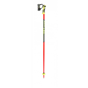 Sjezdové lyžování Leki WC Lite SL neonrot lyžařské hole dětské 100