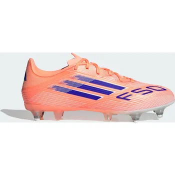 Kopačky ADIDAS Kopačky F50 League Soft Ground BÍLÁ|MODRÁ|ORANŽOVÁ