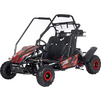 Dětské vozidlo Ramiz Benzínová BUGGY LUCKY SEVEN LIFT červená