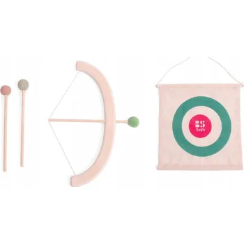 Dřevěná hračka BS Toys, dřevěná sada luk a terč 5+ GA475