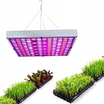 Osvětlení pro růst rostliny LAMPA PRO RŮST ROSTLIN, PĚSTOVÁNÍ ZELENINY, SAZENIC, PŘEDPĚSTOVÁNÍ, Sada GROW