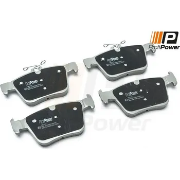 Brzdová destička Sada brzdových destiček, kotoučová brzda ProfiPower 1B2102