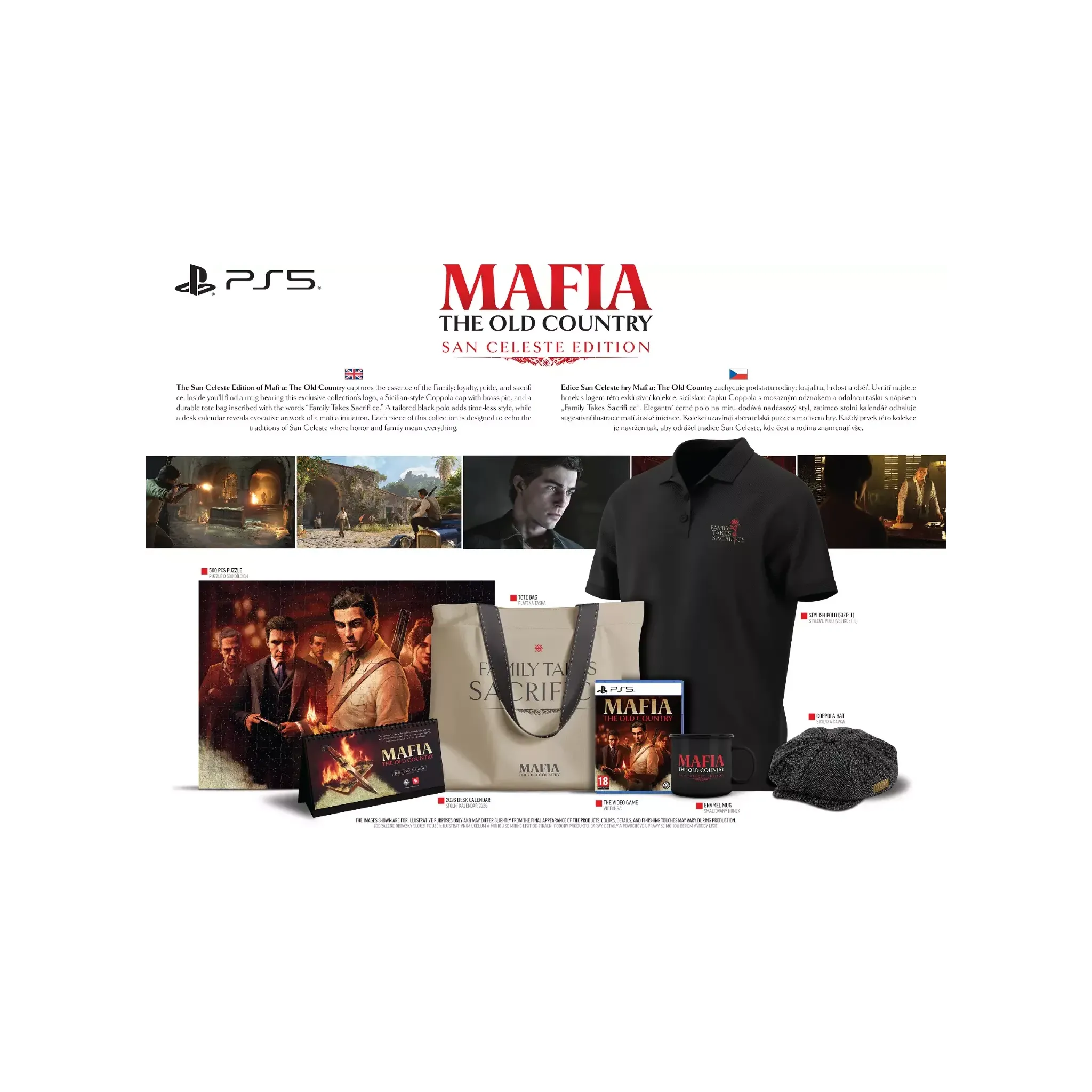 Fotografie 5 - Hra pro PlayStation 5 Mafia: The Old Country San Celeste Edition PS5