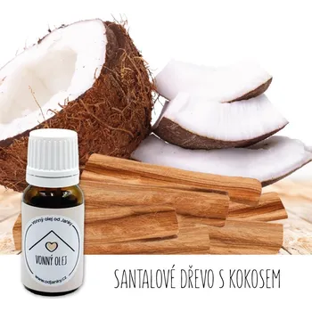 Vonný olej Od Janky Vonný olej Santalové dřevo s kokosem 10 ml