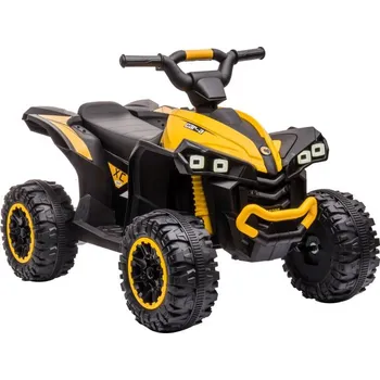 Dětská tříkolka Dětská elektrická čtyřkolka XC-sport 2x45W žlutá
