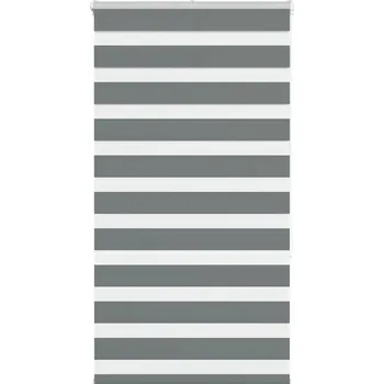 Roleta Zebra roleta, tmavě šedá, šířka látky 70,9 cm, polyester