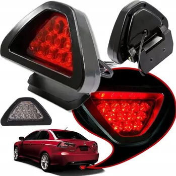 Brzdová hadice TROJÚHELNÍKOVÁ ZADNÍ BRZDOVÁ SVĚTLA STYL F1 DRL