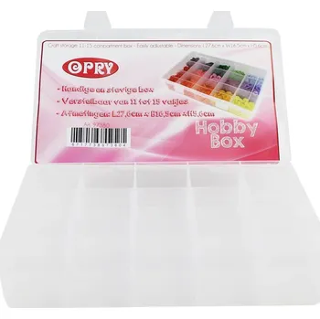 Korálek Opry Plastový zásobník 27,6 x 16,5 x 5,6 cm