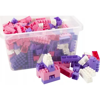 ostatní stavebnice SADA BAREVNÝCH STAVEBNICE V KRABICI