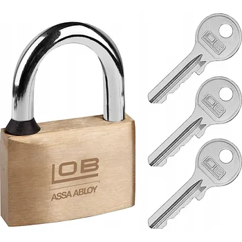 Visací zámek Visací zámek na klíč LOB