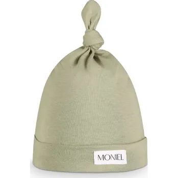 Kojenecká čepice Moniel Dětská čepice Olive 0-3 měsíce