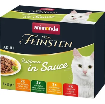 Krmivo pro kočku Animonda Vom Feinsten Cat Raffinesse - Adult Mix 8x85g