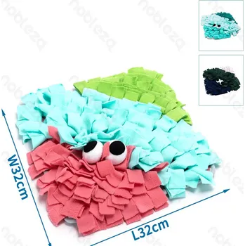 Hračka pro psa Čichací interaktivní koberec pro psa Nobleza Monster 32x32 cm Barva: Růžová