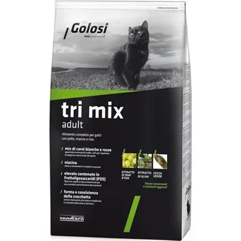 Krmivo pro kočku Zoodiaco Golosi Cat Adult Tri Mix - Kuřecí, hovězí a rýže 1,5 kg