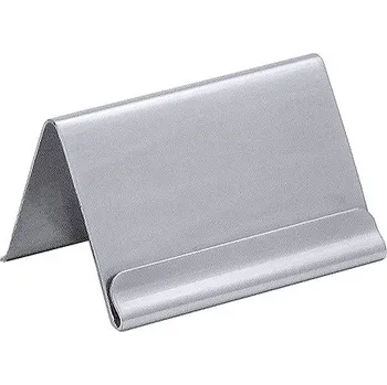 Stojánek na vánoční stromek CONTACTO Stojan ohnutý na jídelní listek, nerezová ocel 62x40 mm | CONTACTO, 303/060