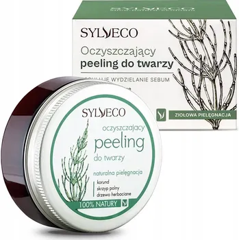 Pleťový peeling Sylveco čisticí peeling na obličej s korundem 75 Ml