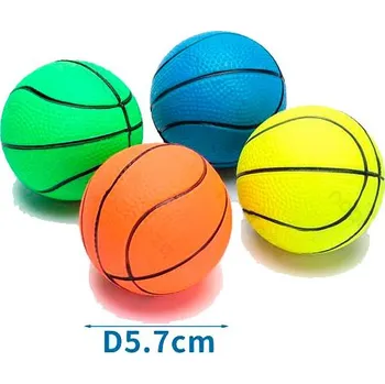 Hračka pro psa Nobleza Gumový míč pro psa Basketball - 5,7 cm