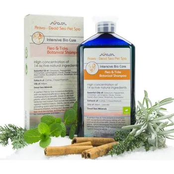 Kosmetika pro psa Arava Bylinný antiparazitní šampon pro štěňata 400ml