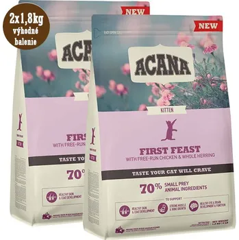 Krmivo pro kočku Acana Cat First Feast 2x1,8 kg