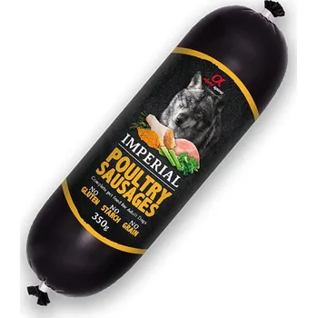 Krmivo pro psa Alpha Spirit Dog Imperial Sausages - Salám Poultry 350g