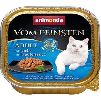 Krmivo pro kočku Animonda Vom Feinsten GF Adult - losos s bylinkami 100g