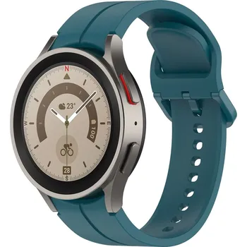 Řemínek na hodinky BeWear Silikonový pásek pro Samsung Galaxy Watch 4/5 40 mm zelený