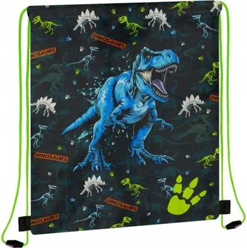 STARPAK ŠKOLNÍ PYTEL NA BOTY NA TĚLOCVIK BATOH NA ŠŇŮRKY DINO