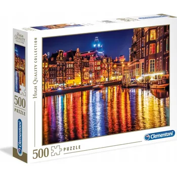 Puzzle Puzzle Clementoni 500 dílků Puzzle 500 High Quality Collection Amsterdam
