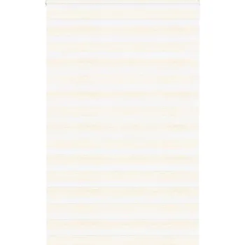 vidaXL Zebra roleta 150x230 cm šířka látky 145,9 cm polyester [4014817] Barva: Mramorově béžová