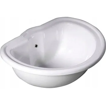 Umyvadlo Umyvadlo pod desku oválné Kerasan Retro bílé