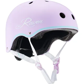 Cyklistická přilba RAVEN Přilba Raven Essto M FIALOVÁ|ZELENÁ