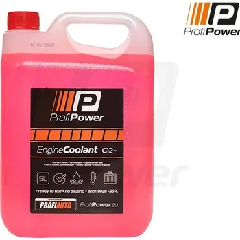 Náplň do chladiče a ostřikovače Nemrznoucí kapalina ProfiPower PLYN G12+ PP 5