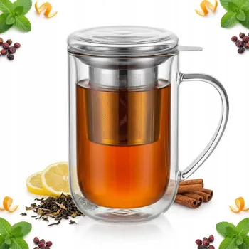 Sklenice Sklenice na kávu a čaj Sokomedica 500 ml 1 ks