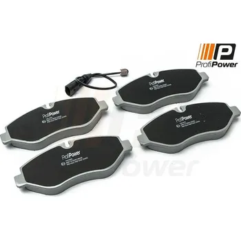 Brzdová destička Sada brzdových destiček, kotoučová brzda ProfiPower 1B1055