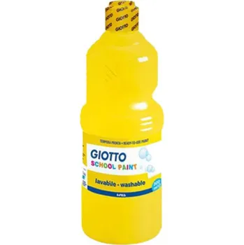 Výtvarná barva FILA Barva temperová 500 ml, žlutá