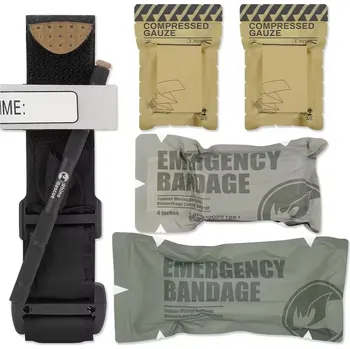 Lékárnička IFAK REFILL RHINO RESCUE 4 ks – Turniket + 2× kompresní gáza + tlakový obvaz