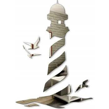 Zrcadlo Dekorativní Zrcadlo „Lampion“ | Rozměry 713 x 1000 mm