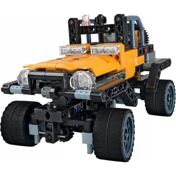 ostatní stavebnice MODEL KLOCKI JEEP SAFARI LABORATORIUM MECHANIKI 200 DÍLKŮ