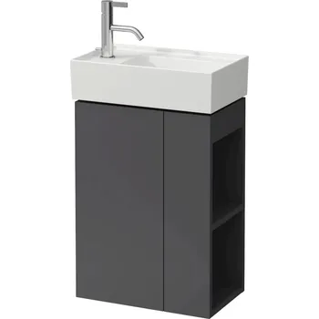 Koupelnový nábytek Laufen Kartell skříňka pod umyvadlo 44x27x60, šedá H4075170336421