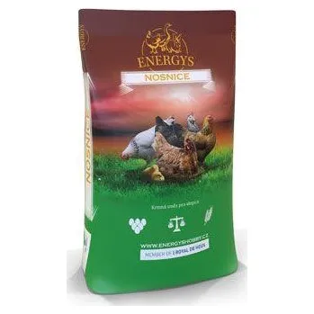 Krmivo pro hospodářské zvíře Krmivo pre nosnice ENERGYS Klasik 25kg poškodený obal