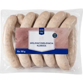 Příslušenství pro gril Metro Chef Klobása grilovací 10x150g 1.5kg
