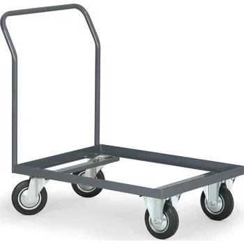 Plošinový vozík Vozík na dvě řady přepravek